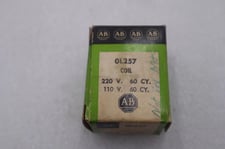 OL257 Genuine Allen-Bradley Bradley 220v / 110V Coil NEW UNITS LOT OF 4 STOCK K-3213