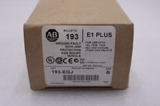 New open box Allen-Bradley allen bradley 193-egj ground fault module stock g618a