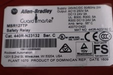 Allen-Bradley Bradley 440R-N23132 SER C SAFETY RELAY AUTO/MANUAL RESET TYPE STOCK L-609C