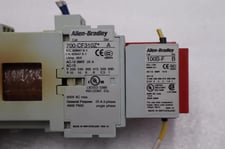 Allen-Bradley bradley 700-cf310z* ser. a relay coil with ab 100s-f ser. b stock l-481-c