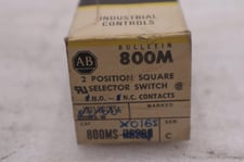 Allen-Bradley bradley bulletin 800ms-x0165 series a stock #k-3694