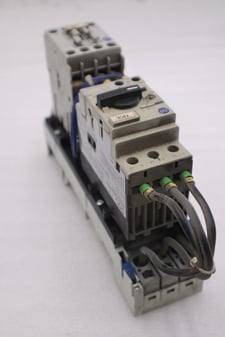 Allen-Bradley bradley 140m-d8e-c16 circuit breaker with 100-c23*10 contactor stock 4824a