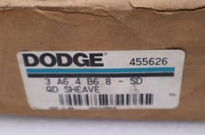 New dodge 455626 sheave 3 a 6.4 b6.8 new old stock stock 2961-c