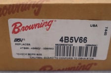 NEW Browning 4B5V66 V-belt Sheave 6-7/8in Od 4 Groove 2-5/8in STOCK B-1416