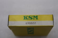 New open box 6908 zz - ksm - bearing stock l-55-c