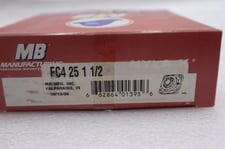New MB Manufacturing FC4-25-1-1/2 Mounted Nyla-k Flange Bearing STOCK 2138A
