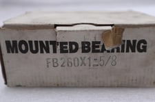 HUB CITY INDUSTRIALINE MOUNTED BEARING 2 BOLT FB260x1-5/8" STOCK 2137A