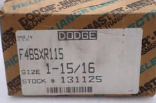 NEW OPEN BOX Dodge,F4B-SXR-115,Flange Ball Bearing 1-15/16 INCH STOCK 2153-A
