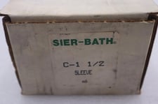 Sier Bath C-1 1/2 Coupling Sleeve NEW OPEN BOX STOCK K-2845