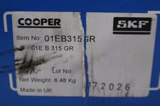 NEW IN BOX Cooper SKF 01EB315GR BEARING-FIX TYPE STOCK H140A