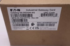 NEW Eaton INDGW-M2/ INDGW-M2 Industrial Gateway Card STOCK H55A