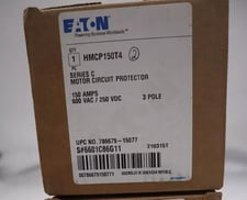 EATON CORPORATION HMCP150T4 NEW IN BOX MOTOR CIRCUIT BREAKER STOCK G53A