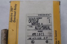 General Electric Spectra 700 Overload Relay CR7G1WF NEW OPEN BOX STOCK L-448-C