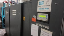 ATLAS COPCO ZR315VSD 400 HP OIL FREE WATER COOLED AIR COMPRESSOR