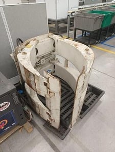 CASCADE MODEL 45F-RCP-05B 60" DIAMETER ROLL CLAMP CLASS II MOUNT RARE CLAMP