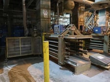 30 HP AMERICAN HORIZONTAL AUTO TIE BALER MODEL 12847LS