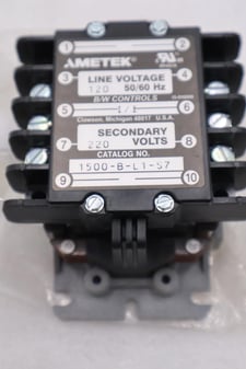 NEW BW CONTROLS 1500-B-L1-S7 LIQUID LEVEL CONTROL RELAY STOCK H629A