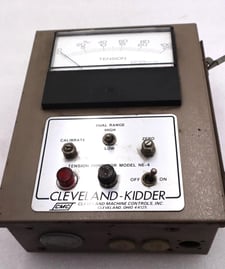 Cleveland-Kidder Web Tension Indicator Equipment NE-4/DR-4/TA-10/ER-4 #4111