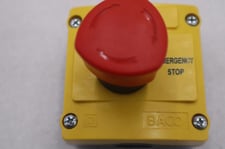 Baco controls lbx17302 / lbx17302 new emergency stop button stock k-3482