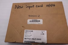 Siemens simatic s7 6es7 421-1bl01-0aa0 plc input module stock k-3845