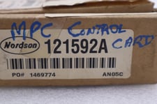 Nordson 121592a mpc control card stock #108-a