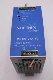 Micron Industries MD120-24A-1C Power Supply #K-265A