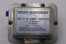 JAMESBURY EW2B LIMIT SWITCH 15A 125/250V WATERTIGHT STOCK L-552-C