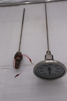 Ashcroft 5' ' bimetal thermometer 50 ei60e #2352