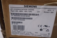 NEW SIEMENS 6SE6400-3CC03-5CD3 480V LINE REACTOR MICROMASTER 4 3AC STOCK 5133