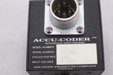 NEW OPEN BOX Accu-Coder 711-0. 5 VDC SHAFT ENCODER STOCK 2167-A