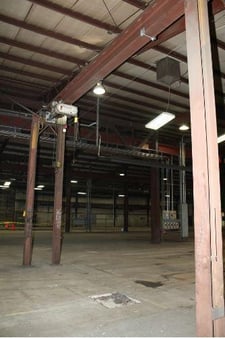 5 Ton, Detroit, 25' span, free standing bridge crane, #81581