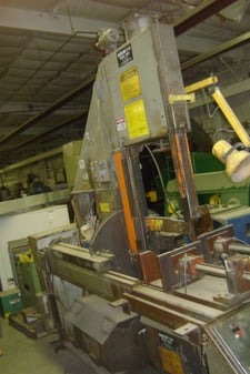 20" x 25" Hem #V150M, high speed, 1-1/2" x 18' 6" x .050" blade, vises, lube, blade tension, #81075