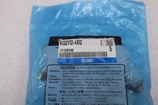 Smc kq2y12-u02 - pack of 5 - male run tee fitting, body: white, new #s-352
