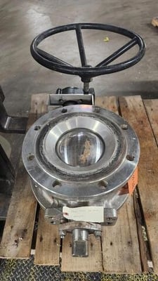 Dynatorque 7D-33-2600 Manual VBALL Valve 6in 316SS STOCK PF-208