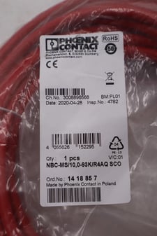 Phoenix contact nbc-msd/10,0-93k/r4ac sco / nbcmsd10093kr4acsco stk 4903