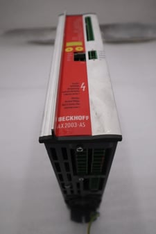 Beckhoff #AX2003-AS S60301-520 Digital Compact Servo Drive Amplifier STK K-409-D