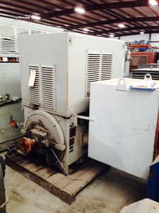 1000 HP 3580 RPM Louis Allis, Frame 7210CS, WPIIX, sleeve, used, 2300/4160 Volts (2 available)