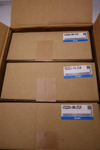 SMC genuine part #vxz2350-06n-3tlr1 solenoid valve, new, 3 available stock 1766-a