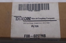 Dixon f08-02mmb 250 psig 150f filter stock #k-3337