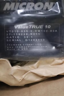 Valuetrue 10 vt010-035-0-rm100-80a/vt0100350rm10080a planetary gearbox #k-1555-a