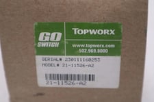 NEW OPEN BOX Topworx 21-11526-A2 PROXIMITY LIMIT SWITCH GO SWITCH STOCK G275A