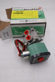 New in box asco 8342g701 120v 100-125psi 1/4" nsmp stock g24a