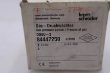 NEW OPEN BOX KROMSCHRODER Gas Pressure switch DG6U-3 STOCK K-3464