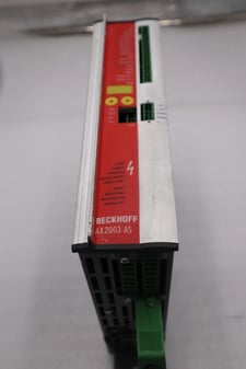 Beckhoff #AX2003-AS S60301-520 Digital Compact Servo Drive Amplifier STK 3438-D