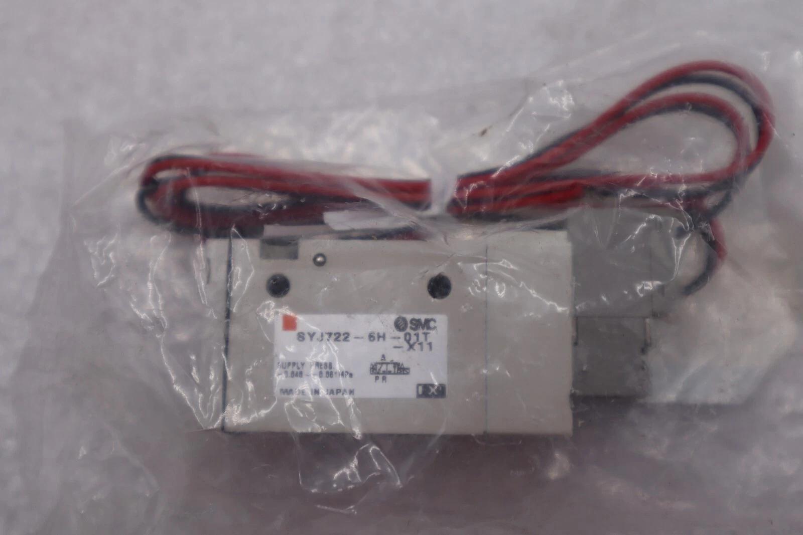 SMC #SYJ722-6H-01T-X11 Solenoid Valve, new, #L-377-A