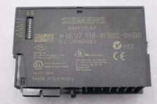 SIEMENS 6ES7 138-4FB02-0AB0 SIMATIC S7 ELECTRONIC CONTROL MODULE STOCK L-347-C