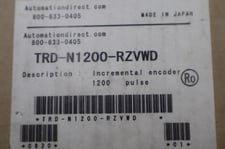 Automation Direct TRD-N1200-RZVWD Incremental Encoder 1200 PULSE STOCK K-3436