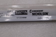 LOT OF 2 - NEW Cresent Nicholson Pillar File Cut 0 Item # 39971N #H710A