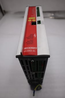 Beckhoff #AX2003-AS S60301-520 Digital Compact Servo Drive Amplifier STK K-408-D