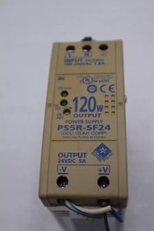 IDEC IZUMI CORP PS5R-SF24 POWER SUPPLY 120W STOCK K-2993-A